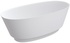 Ванна из литого мрамора 157,5х72 см Omnires Neo NEO158WWBM