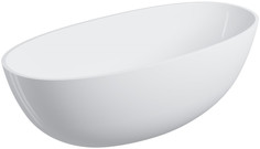 Ванна из литого мрамора 160х75 см Omnires Shell SHELLWWBP