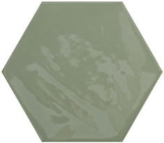 Керамическая плитка Cifre Ceramica Kane Hexagon Sage 16x18