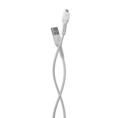 Кабель More choice K16m White USB 2.0A micro USB TPE 1м