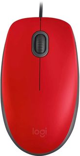 Мышь Logitech M110 Silent (910-005489) красный/черный