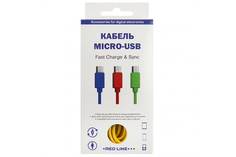 Дата-кабель Red Line USB - micro USB, желтый УТ000009492