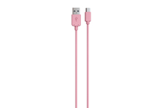 Дата-кабель Red Line USB - micro USB, розовый УТ000009489