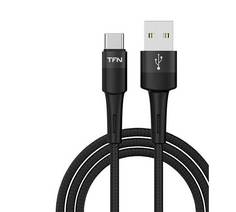 Кабель TFN TypeC Envy 1.2m нейлон black