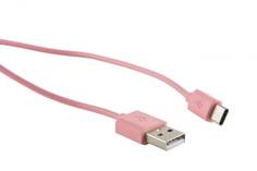 Дата-кабель Red Line USB - Type-C, розовый УТ000011575
