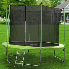 Игровой центр-батут 305 см, с защитной сеткой 180 см и лестницей, 150 кг, FJ-10FT-2