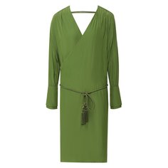 Платье с поясом Lanvin