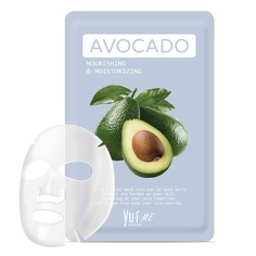 Тканевая маска для лица с экстрактом авокадо YU.R ME Avocado Sheet Mask