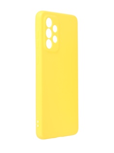 Чехол DF для Samsung Galaxy A33 5G Silicone Yellow sCase-139