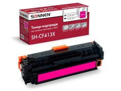 Картридж Sonnen Картридж лазерный (схожий с HP SH-CF413X) Magenta для HP LJ M477/M452 363949