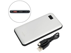 Внешний аккумулятор Vixion Power Bank DP-19 10000mAh Silver GS-00006848