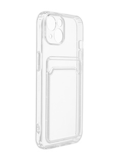 Чехол Svekla для APPLE iPhone 13 с картхолдером Transparent SVCAR-IP13-WH