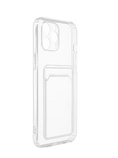 Чехол Svekla для APPLE iPhone 12 Pro с картхолдером Transparent SVCAR-IP12P-WH