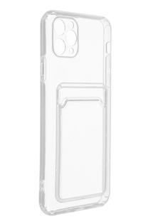 Чехол Svekla для APPLE iPhone 11 Pro Max с картхолдером Transparent SVCAR-IP11PM-WH