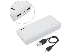 Внешний аккумулятор Vixion Power Bank DP-21 20000mAh White GS-00006071