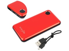 Внешний аккумулятор Vixion Power Bank DP-17 10000mAh Red GS-00006400