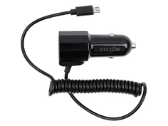 Зарядное устройство Vixion U8 MicroUSB 2xUSB 2.1A Black GS-00006107