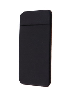 Чехол для карт на смартфон DF Black CardHolder-02