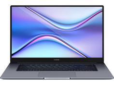 Ноутбук Honor MagicBook X15 BBR-WAH9 Grey (Intel Core i5-10210U 1.6GHz/16384Mb/512Gb SSD/Intel UHD Graphics/Wi-Fi/Cam/15.6/1920x1080/Windows 10 64-bit)