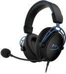 Компьютерная гарнитура HyperX Cloud Alpha S HX-HSCAS-BL/WW (4P5L3AA), черный/синий