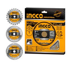 Набор пильных дисков по дереву INGCO