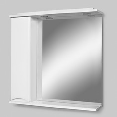 Зеркальный шкаф 80x75 см белый глянец L Am.Pm Like M80MPL0801WG Am.Pm.