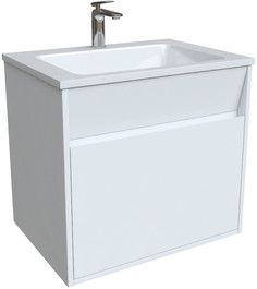 Тумба с раковиной белый матовый 62,5 см IDDIS Esper ESP60W0i95K