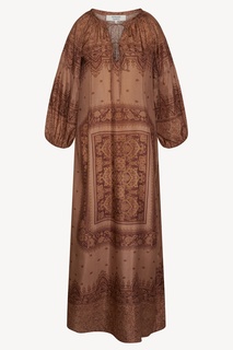 Коричневое платье Malcolm Gerard Darel