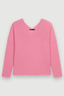Розовый пуловер Madina Maje