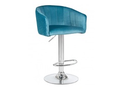 Стул барный darcy морская волна (dobrin) голубой 51x107x51 см.