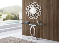 Консоль (europe style) серебристый 140.0x80.0x42.0 см.