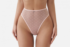 Трусы танга с высокой посадкой Govorili