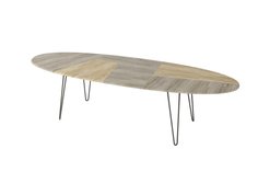 Стол журнальный "Бот" дуб трюфель/дуб сонома Bravo