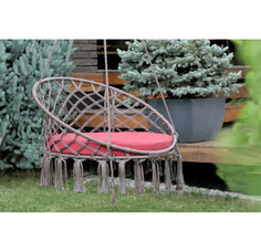 Кресло ARUBA с бежевой подушкой Garden