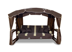 Садовые качели Сингапур шоколад Garden