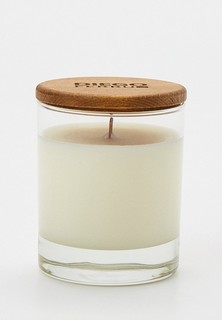Свеча ароматическая Diego Ferru «Сладкий кедр» с деревянным фитилем, в стакане 250 мл