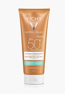 Молочко для тела Vichy солнцезащитное увлажняющее, CAPITAL SOLEIL SPF50+, 200 мл