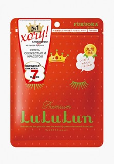Маска для лица LuLuLun увлажняющая и восстанавливающая «Клубника из Фукуока» Premium Face Mask Strawberry 7, 130 г