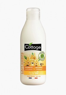 Молочко для тела Cottage ВАНИЛЬ/ Body Moisturizer – Vanilla Milk - Dry Skin, 200 мл
