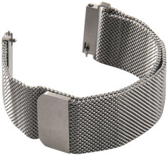 Ремешок Barn&Hollis универсальный магнитный для cмарт часов, 20 mm, металл, серебристый