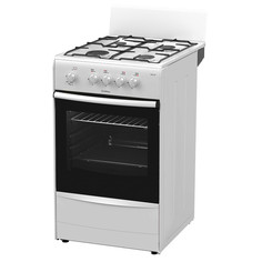 Плиты газовые плита газовая DARINA A3001W 4 конфорки 50х56см белый