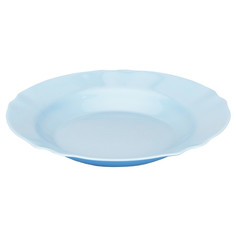 Тарелки тарелка LUMINARC Луи XV Лайт Блю 22см глубокая стекло