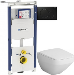 Комплект подвесной унитаз Am.Pm Inspire 2.0 C50A1700SC + система инсталляции Geberit 111.362.00.5 + 115.770.DW.5 Am.Pm.