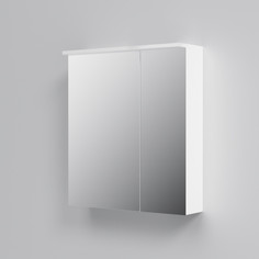 Зеркальный шкаф 60x68 см белый глянец Am.Pm Spirit M70MCX0601WG Am.Pm.