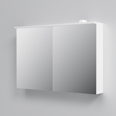 Зеркальный шкаф 100х68 см белый глянец Am.Pm Spirit V2.0 M70AMCX1001WG Am.Pm.