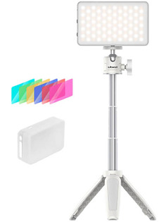 Мини-штатив Комплект Ulanzi Vijim Tabletop LED Video Lighting Kit VL-120+MT-08 White 21859 / 2217