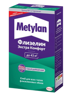 Клей Клей для обоев Metylan Флизелин Экстра Комфорт 300g 2719339