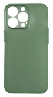 Чехол Usams US-BH778 УТ000028077 ультратонкий, полимерный для iPhone 13 Pro, матовый зеленый (IP13PPQR02)