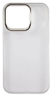 Чехол Usams US-BH782 УТ000028089 пластиковый с подставкой для iPhone 13 Pro, с силиконовым краем, белый (IP13PYYDS02)