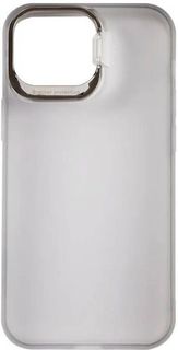 Чехол Usams US-BH780 УТ000028085 пластиковый с подставкой для iPhone 13 mini, с силиконовым краем, белый (IP13MNYY02)